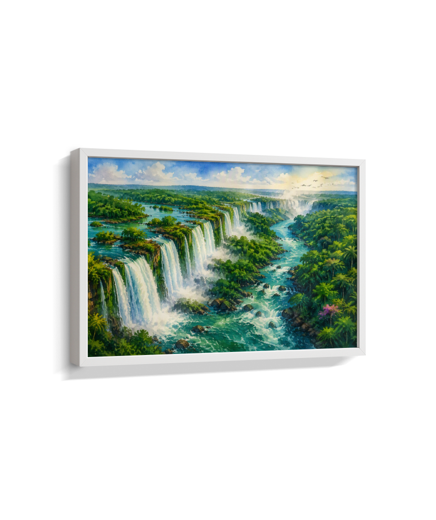 Quadro Retangular Horizontal Cataratas