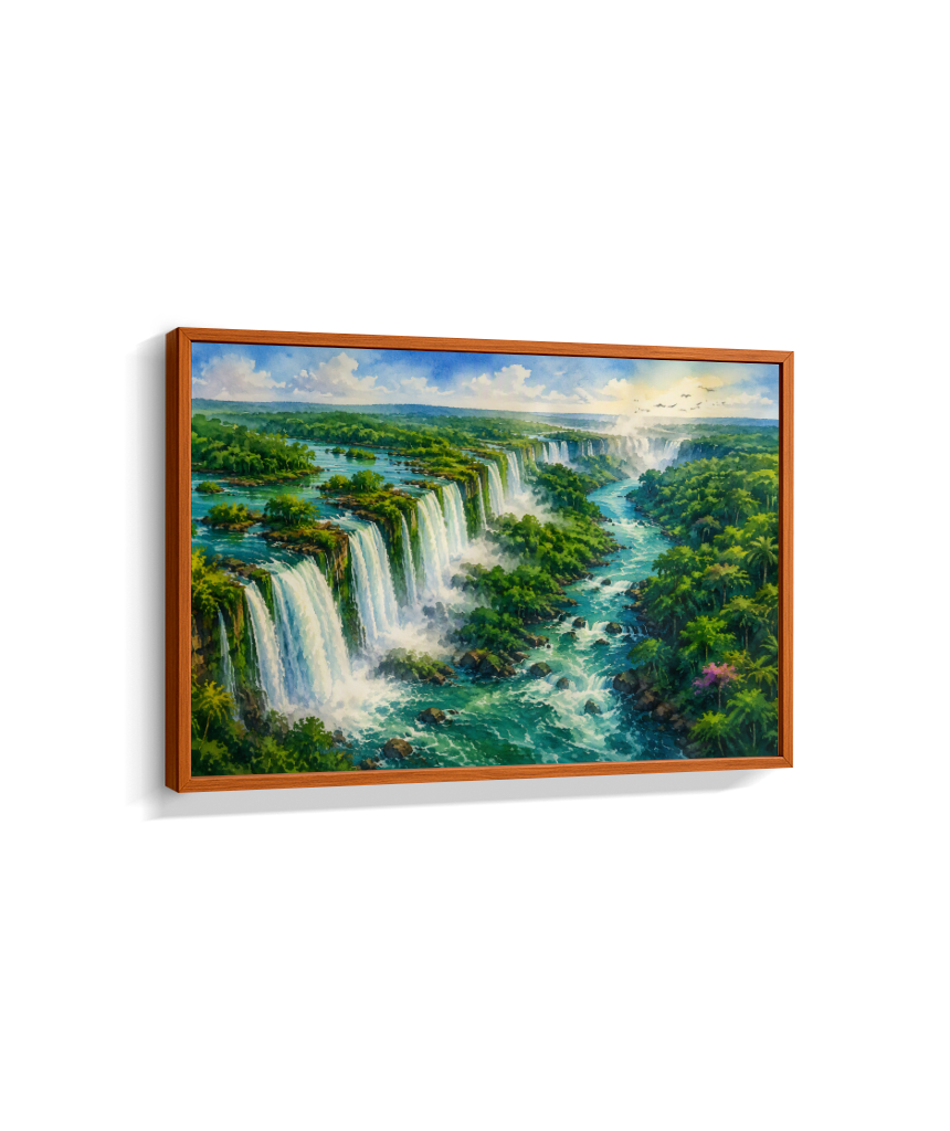 Quadro Retangular Horizontal Cataratas