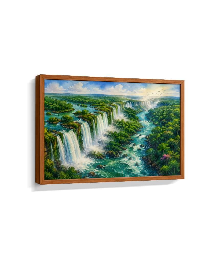 Quadro Retangular Horizontal Cataratas