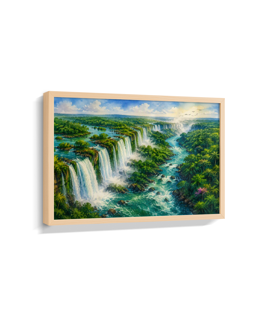 Quadro Retangular Horizontal Cataratas
