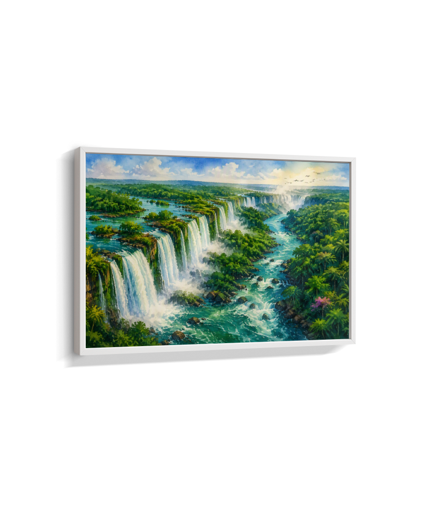Quadro Retangular Horizontal Cataratas