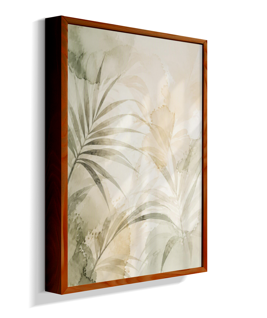 Quadro Decorativo Folhagens