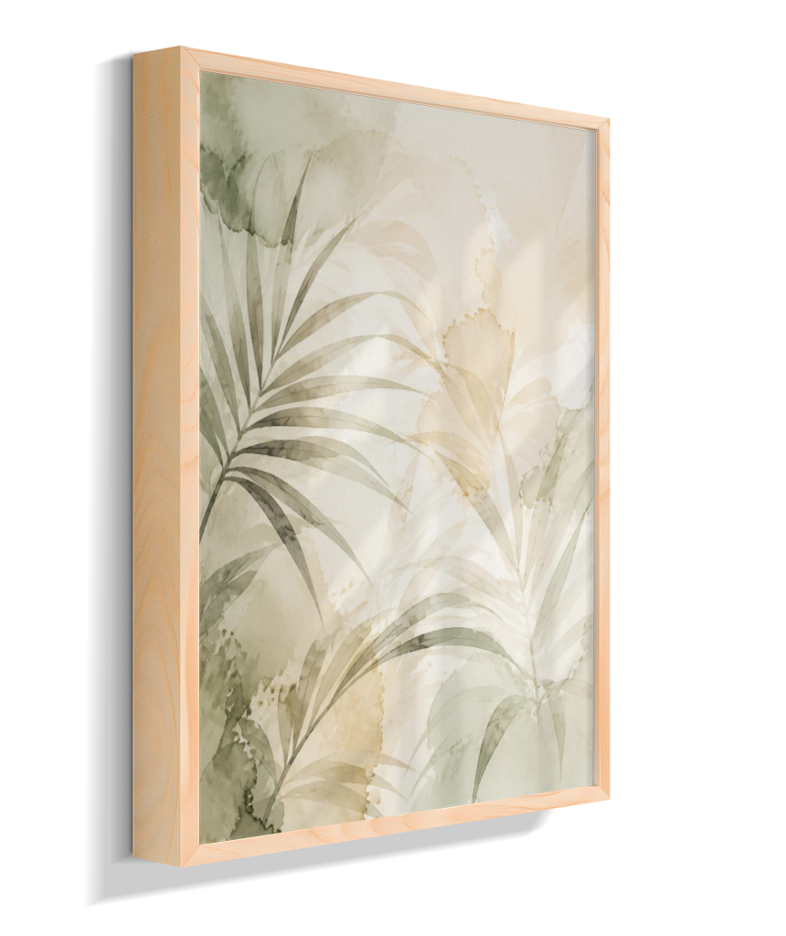 Quadro Decorativo Folhagens