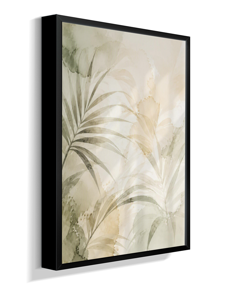 Quadro Decorativo Folhagens