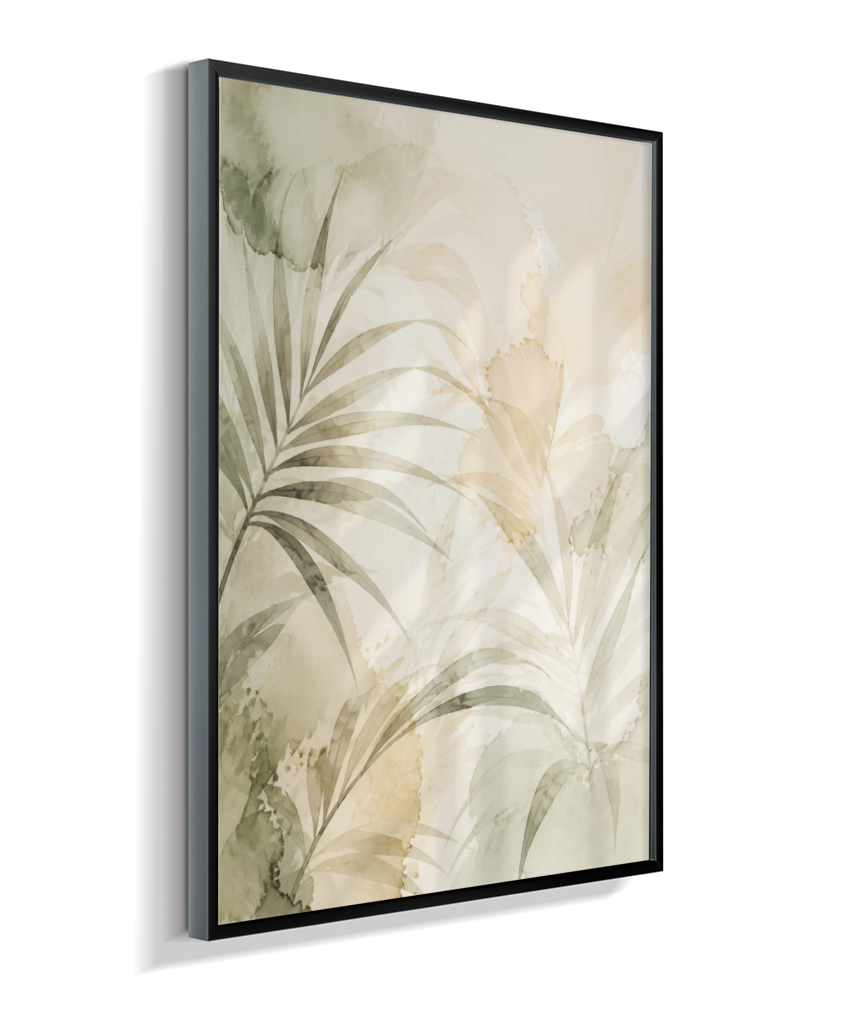 Quadro Decorativo Folhagens