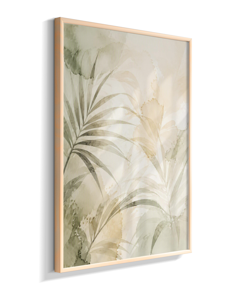 Quadro Decorativo Folhagens