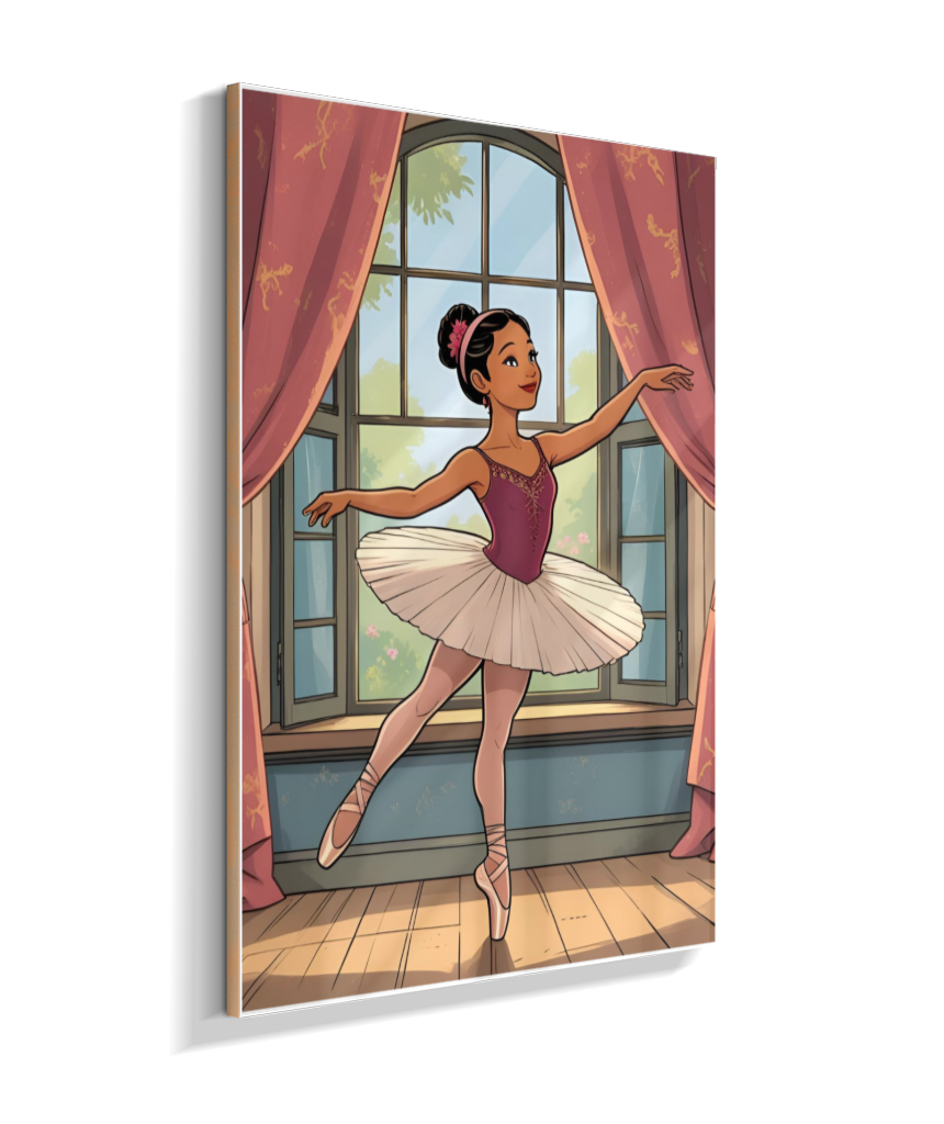 Placa Decorativa Bailarina Encantada