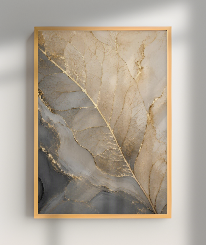 Quadro Decorativo Folha Destac
