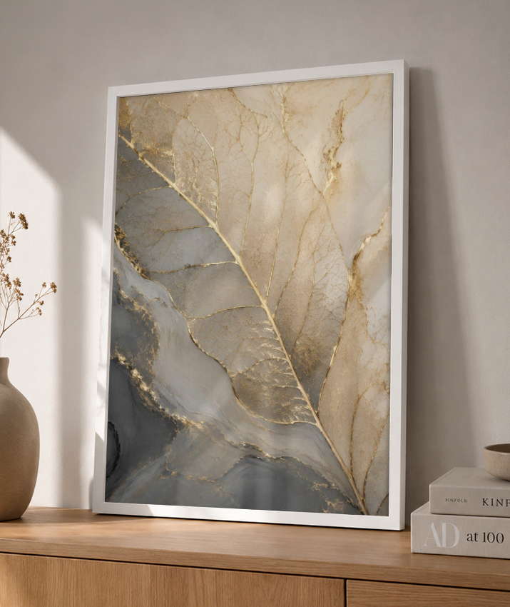 Quadro Decorativo Folha Destac