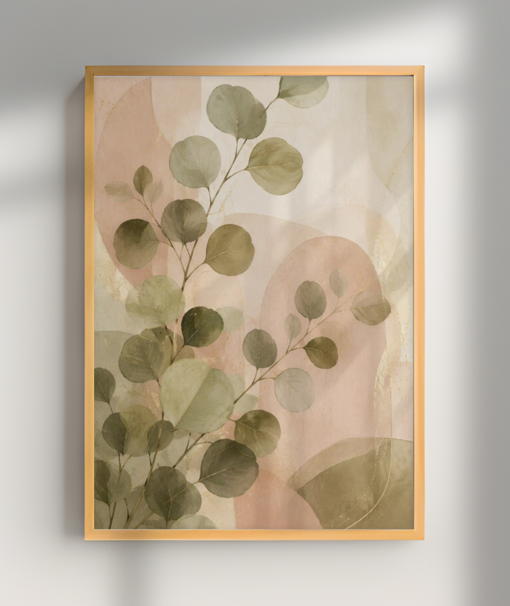 Quadro Decorativo Botânico Minimalista