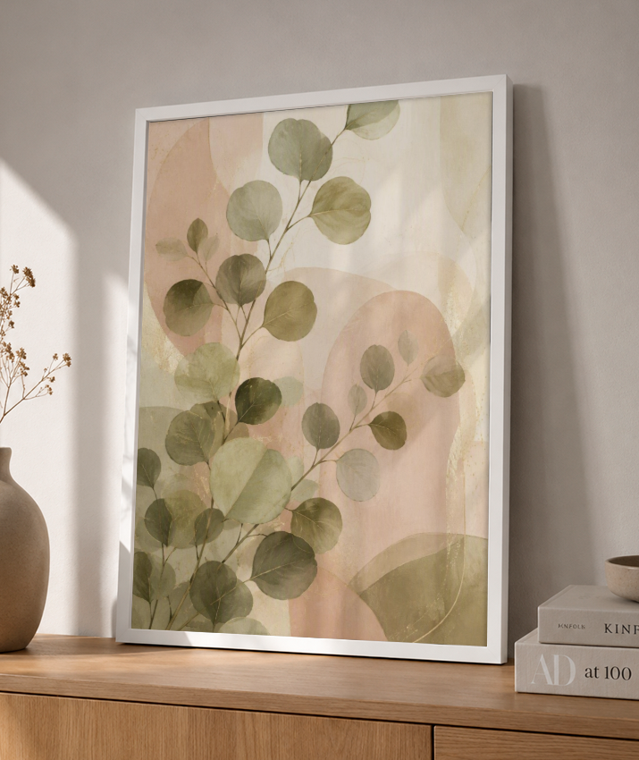 Quadro Decorativo Botânico Minimalista