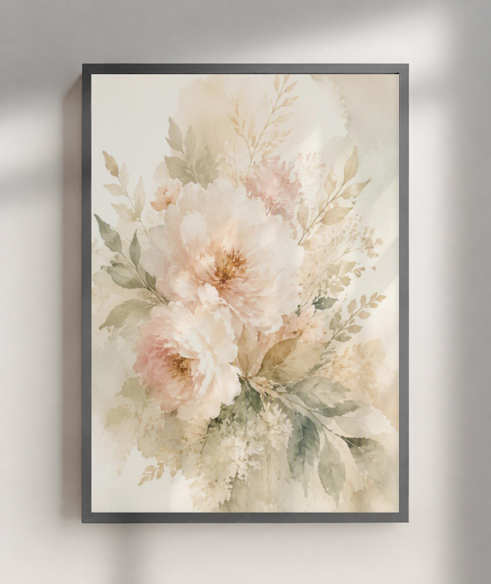 Quadro Decorativo Arranjo Floral