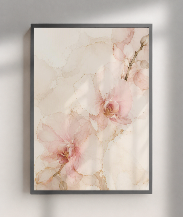 Quadro Decorativo Suavidade Flower