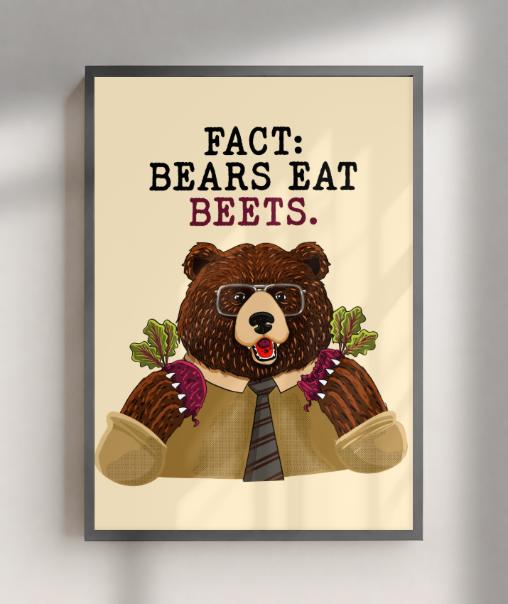Quadro: BEARS EAT BEETS