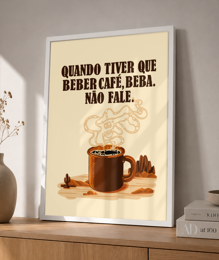 Quadro: O BOM, O MAU E O CAFÉ