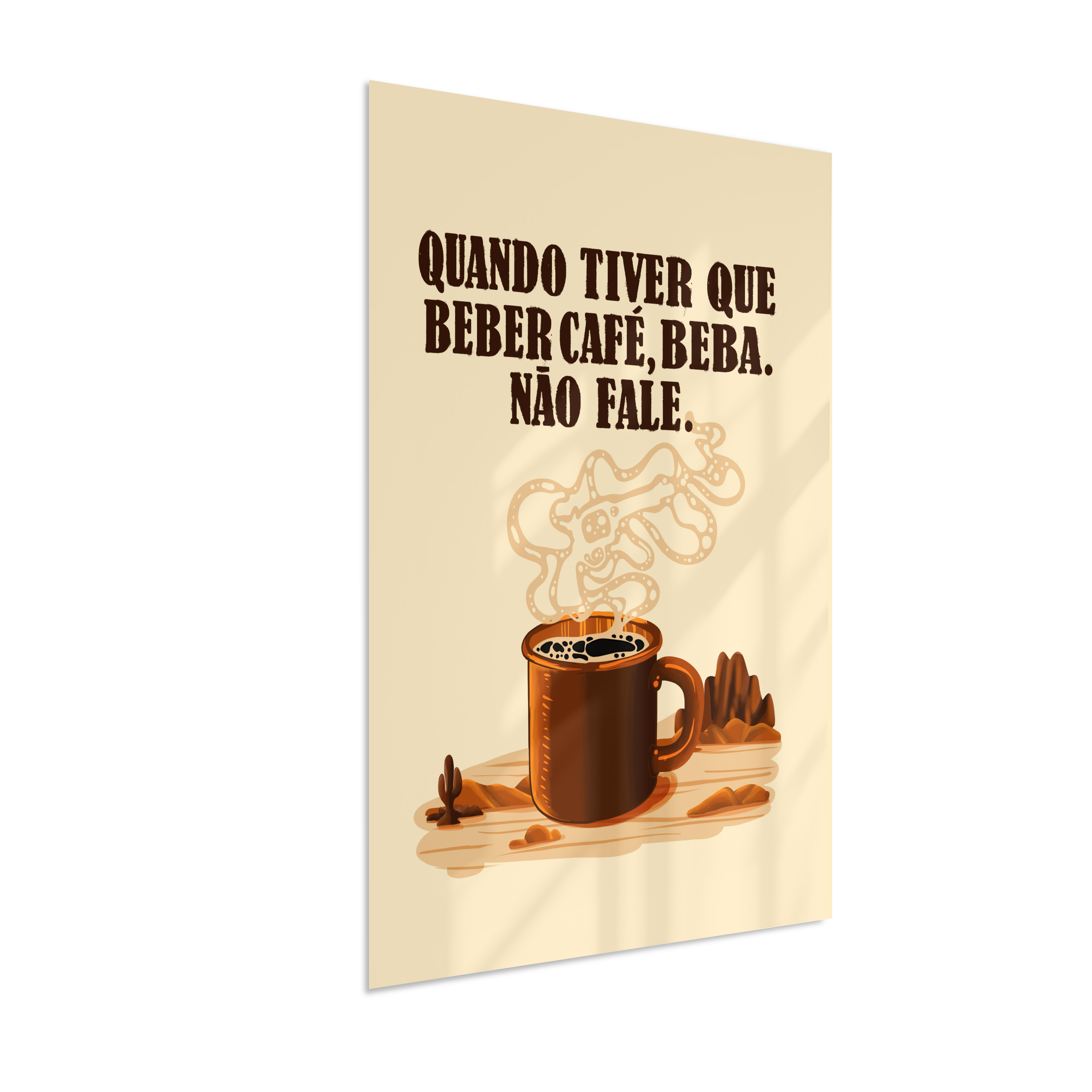 Pôster: O bom, o mau e o café