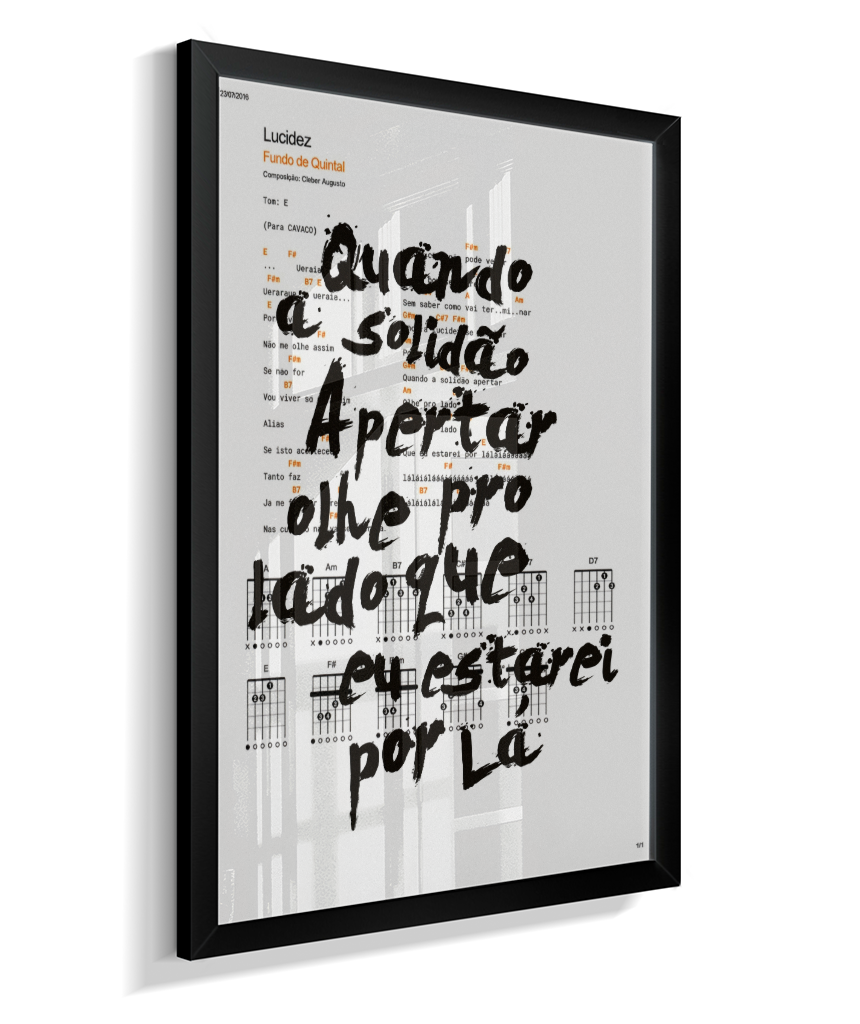 Eu estarei Por Lá | Lucidez