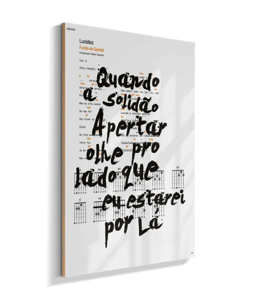 Eu estarei Por Lá | Lucidez