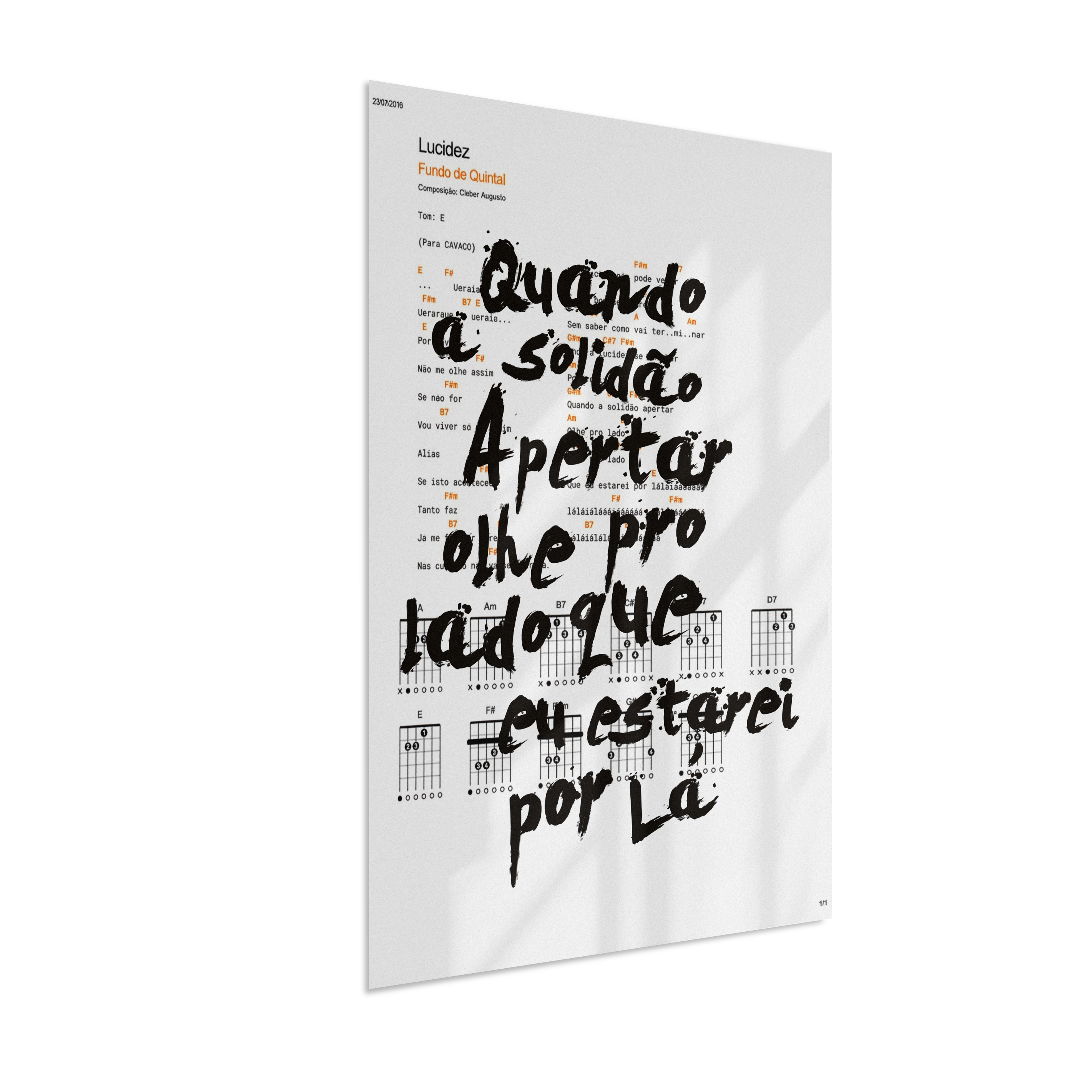Eu estarei Por Lá | Lucidez