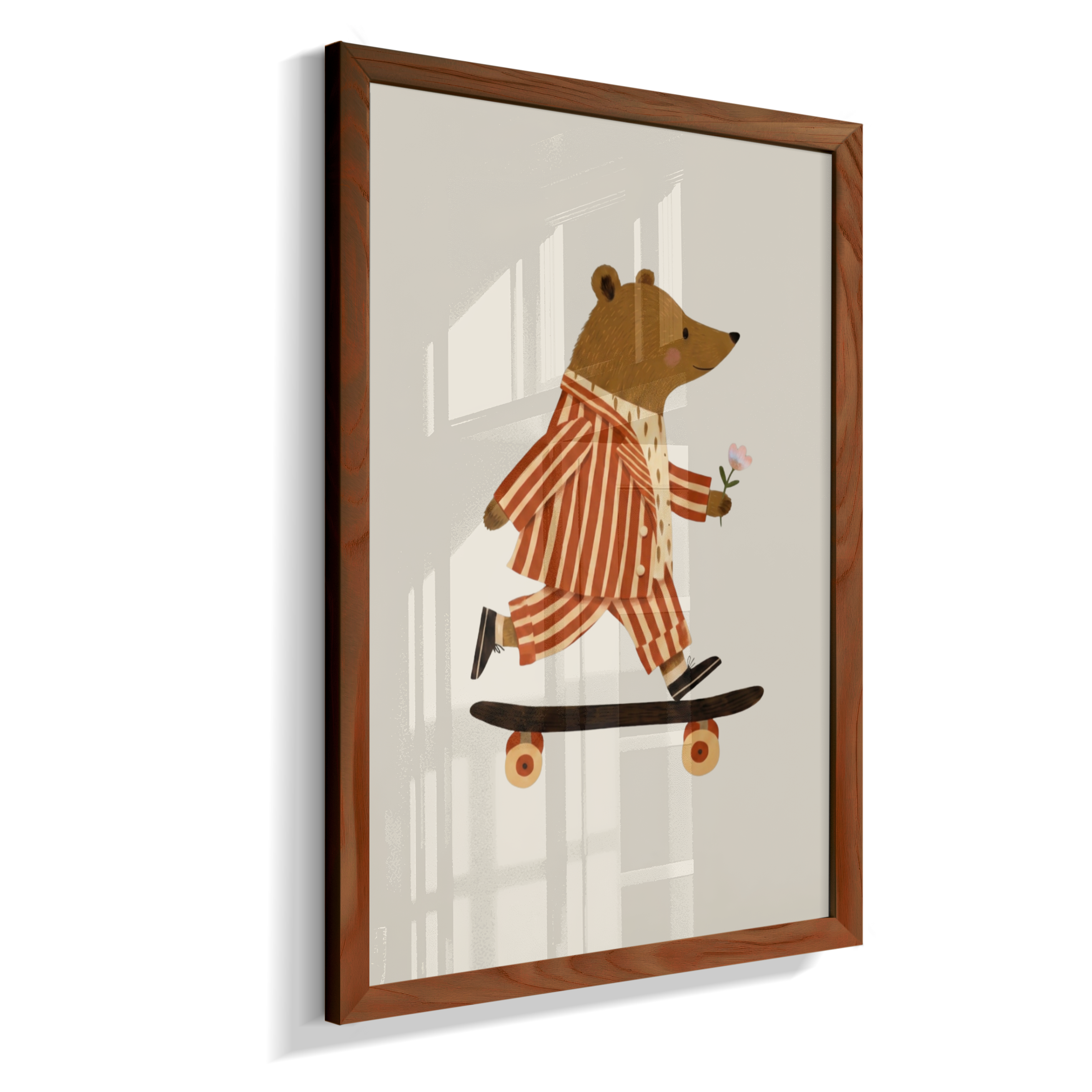 Urso com skate