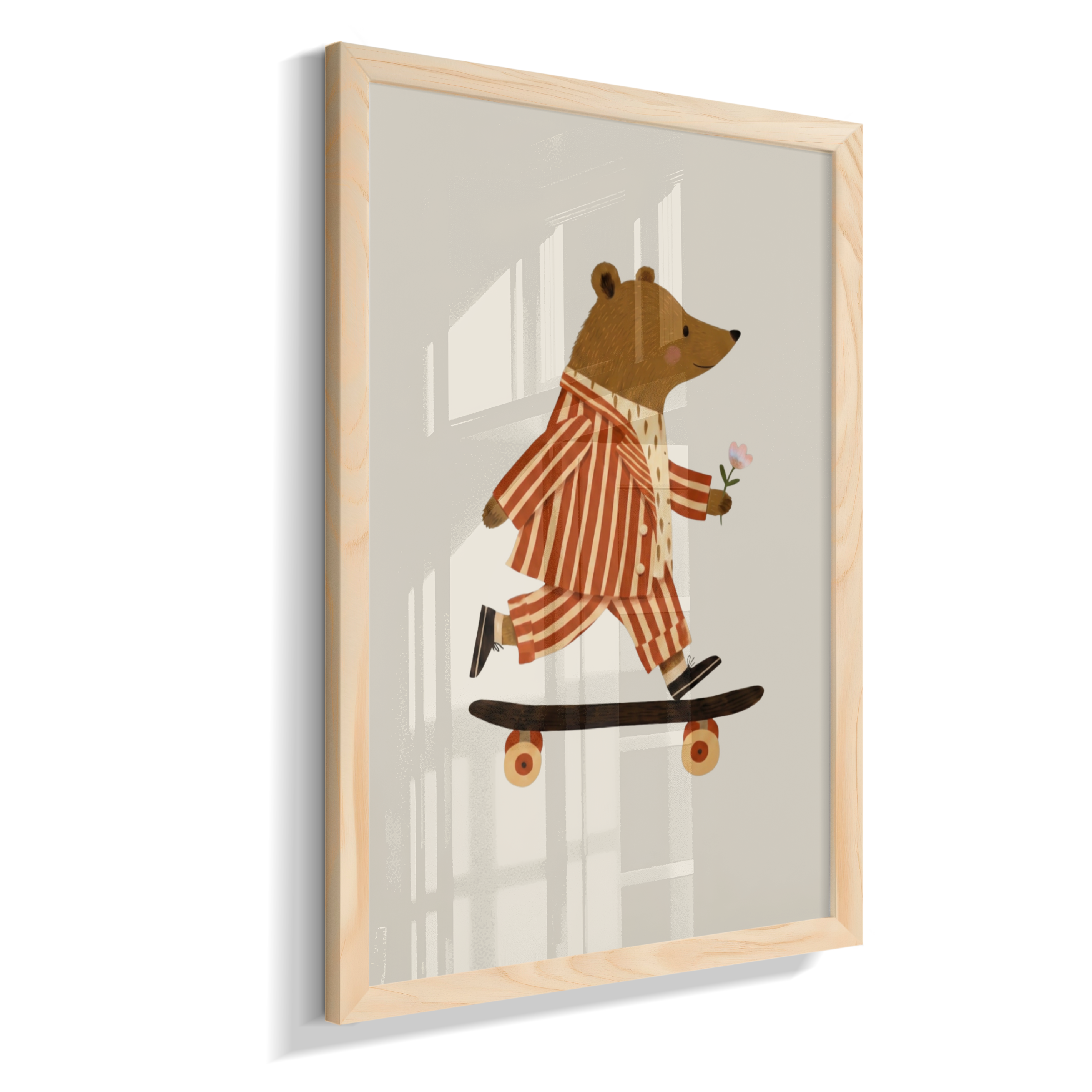 Urso com skate