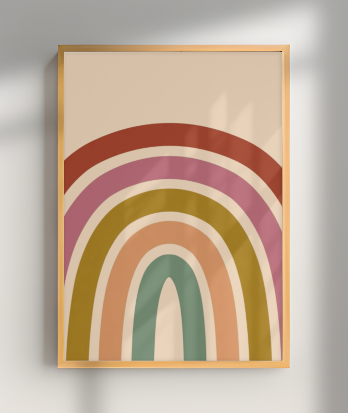 Arco-íris colorido