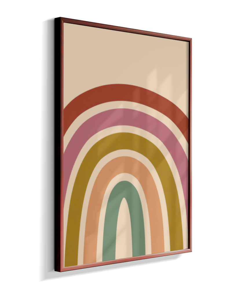 Arco-íris colorido