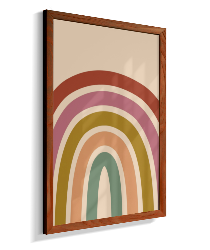 Arco-íris colorido