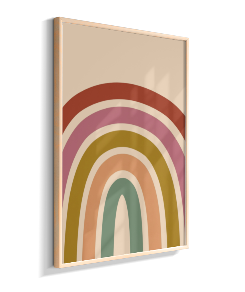 Arco-íris colorido