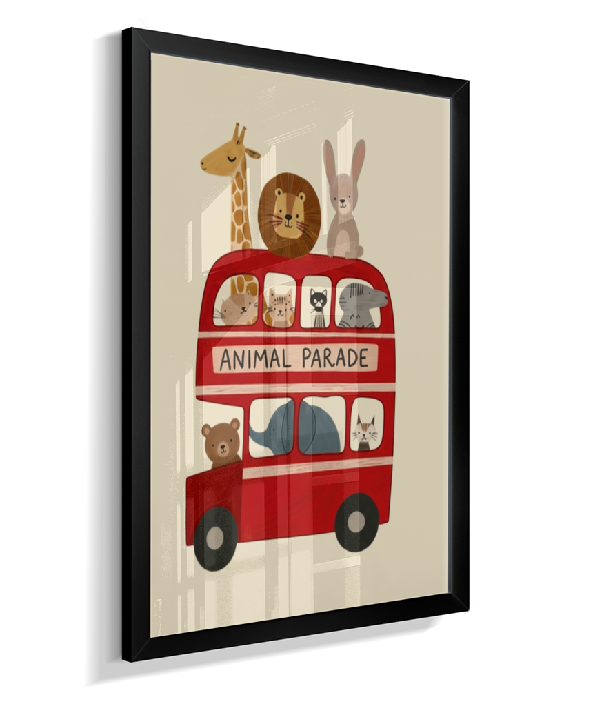 Ônibus com animais (animal parade)