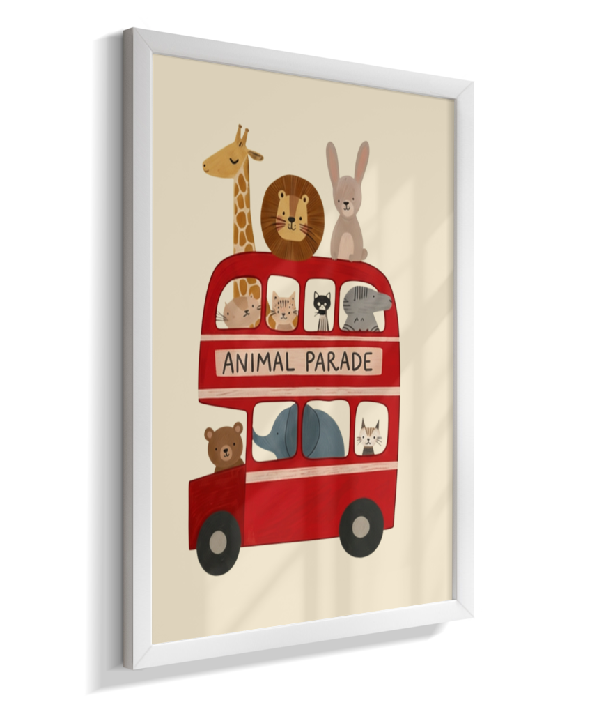 Ônibus com animais (animal parade)