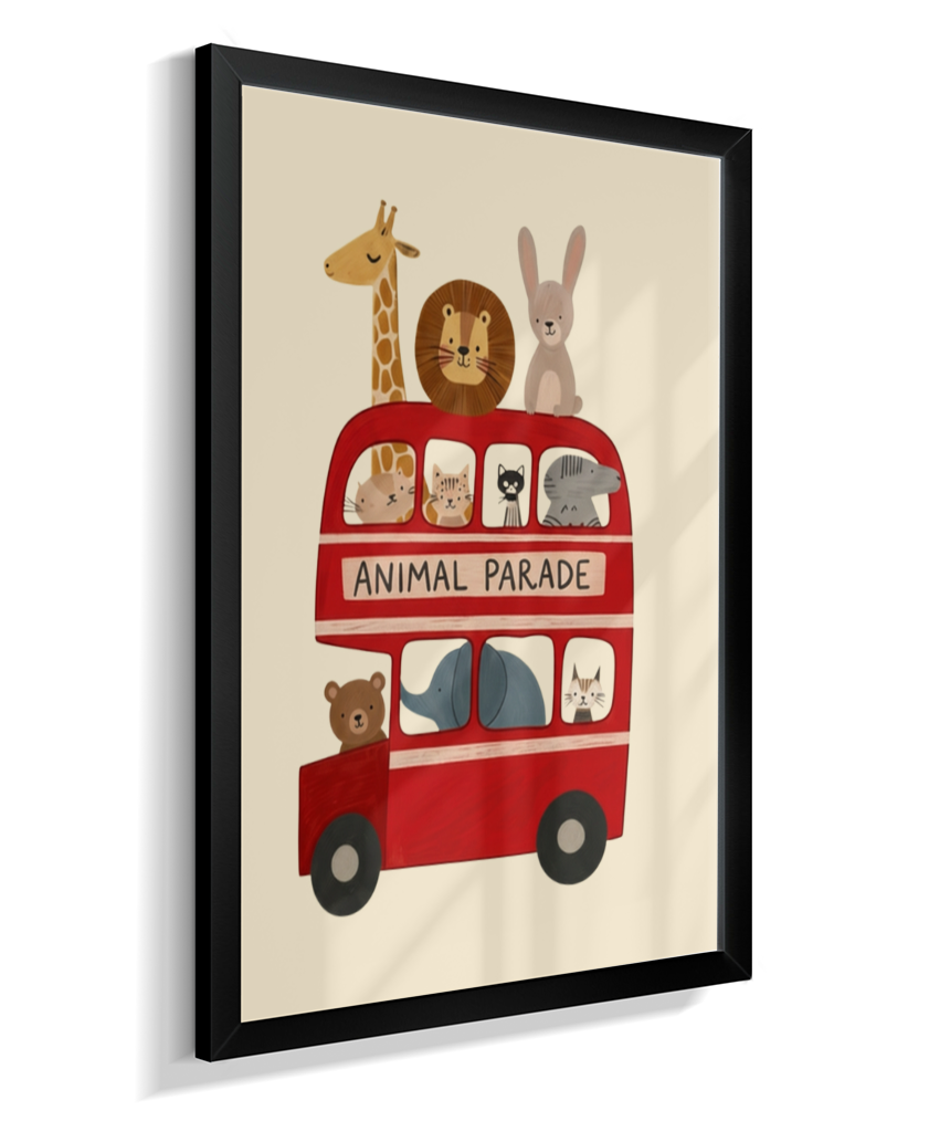 Ônibus com animais (animal parade)