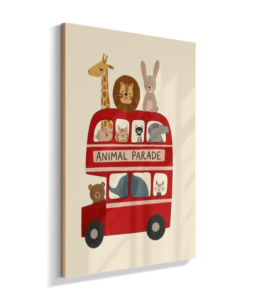 Ônibus com animais (animal parade)