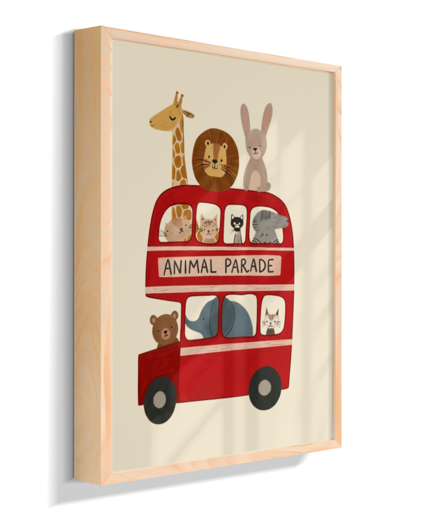 Ônibus com animais (animal parade)