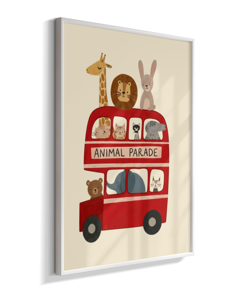 Ônibus com animais (animal parade)