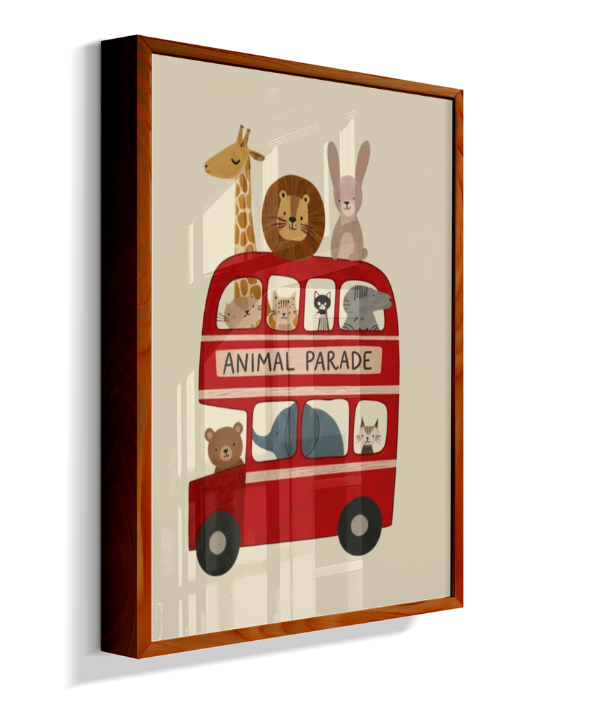 Ônibus com animais (animal parade)