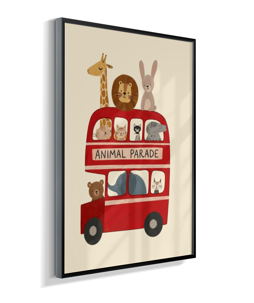 Ônibus com animais (animal parade)