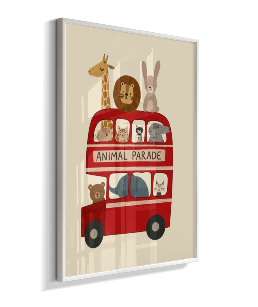 Ônibus com animais (animal parade)