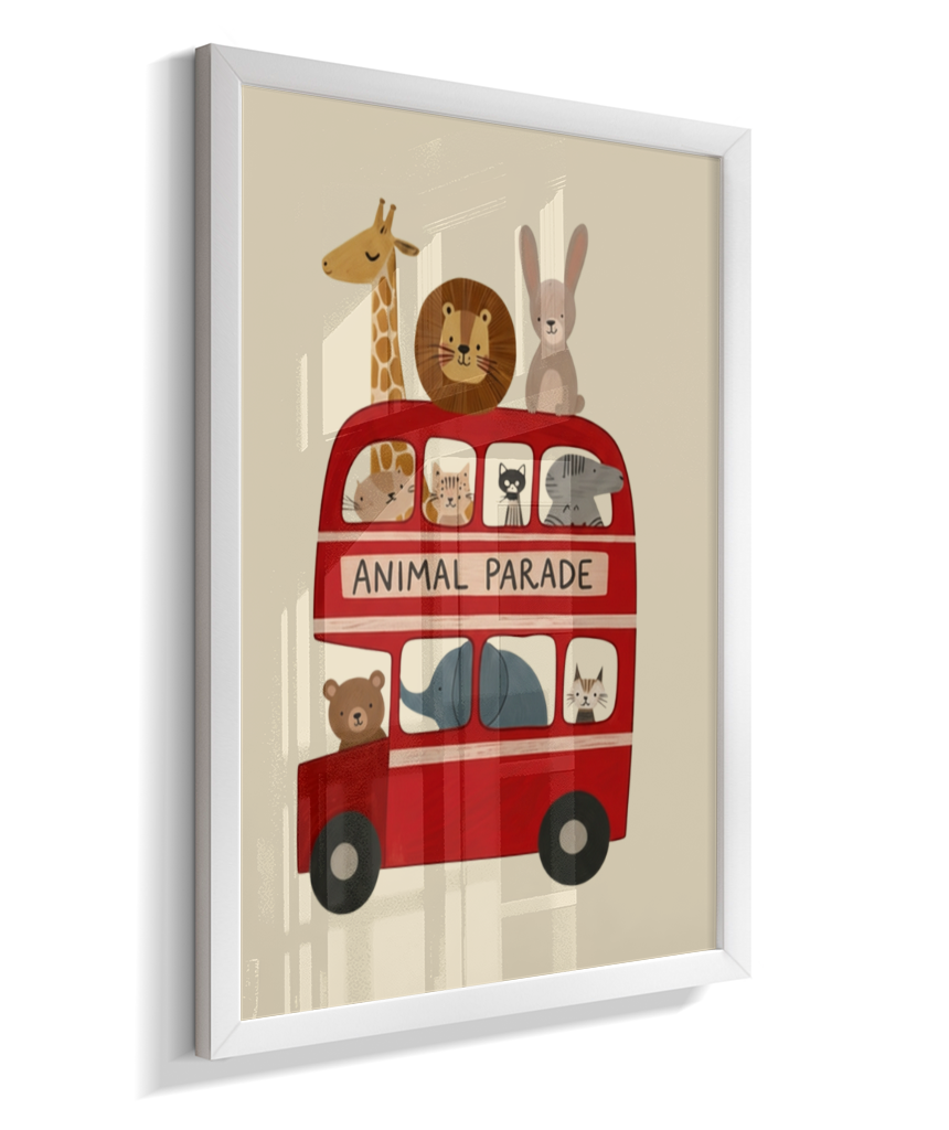 Ônibus com animais (animal parade)