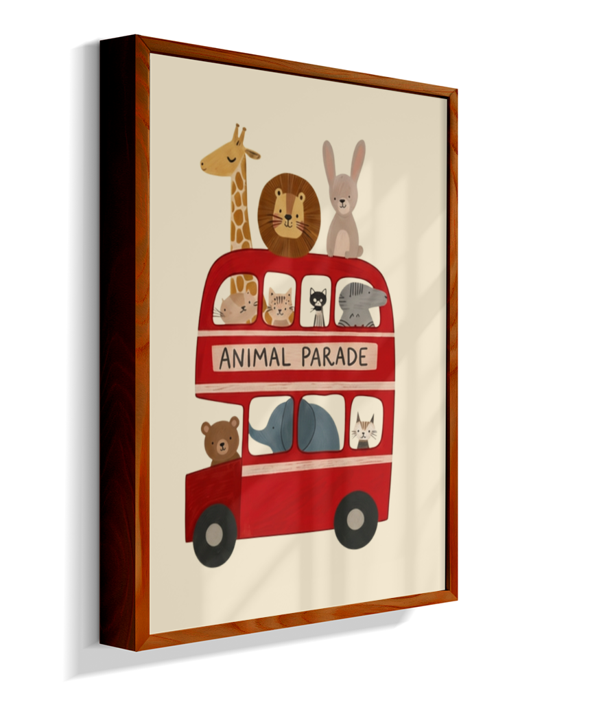 Ônibus com animais (animal parade)
