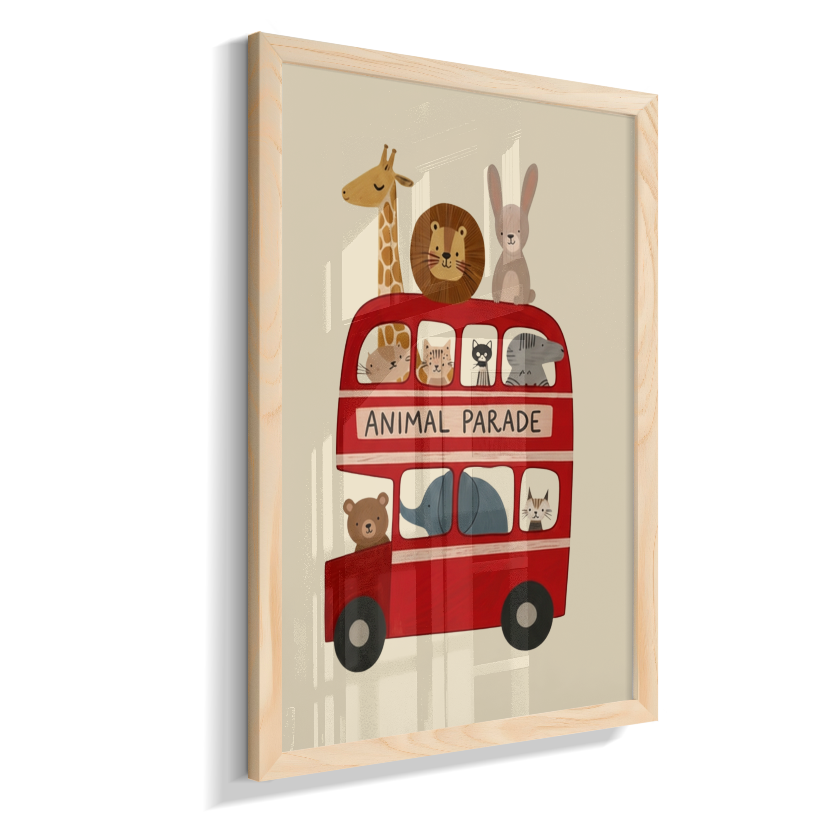 Ônibus com animais (animal parade)