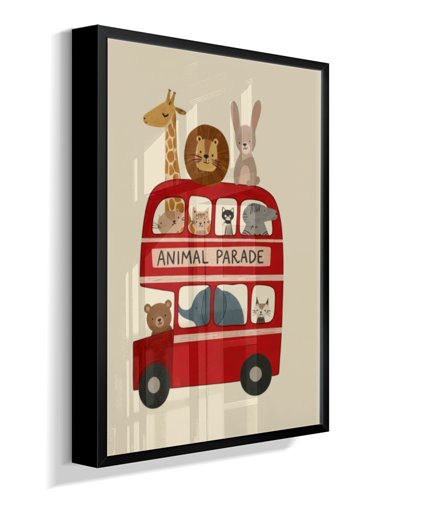 Ônibus com animais (animal parade)