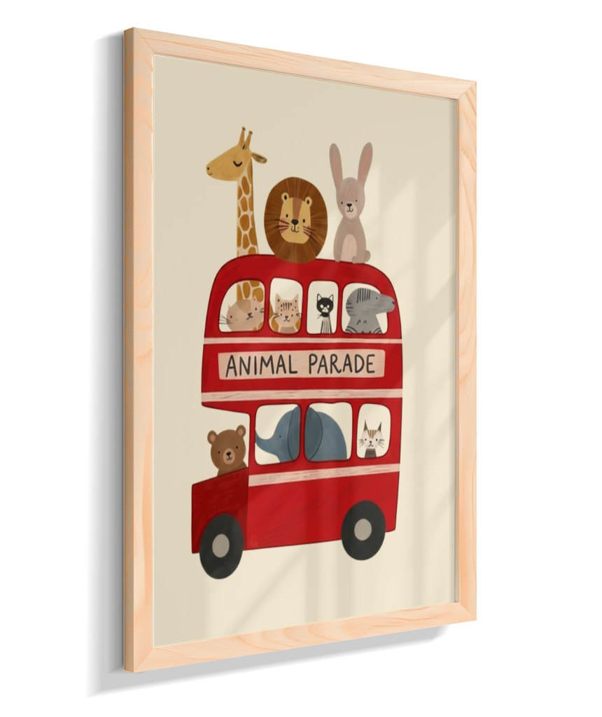 Ônibus com animais (animal parade)