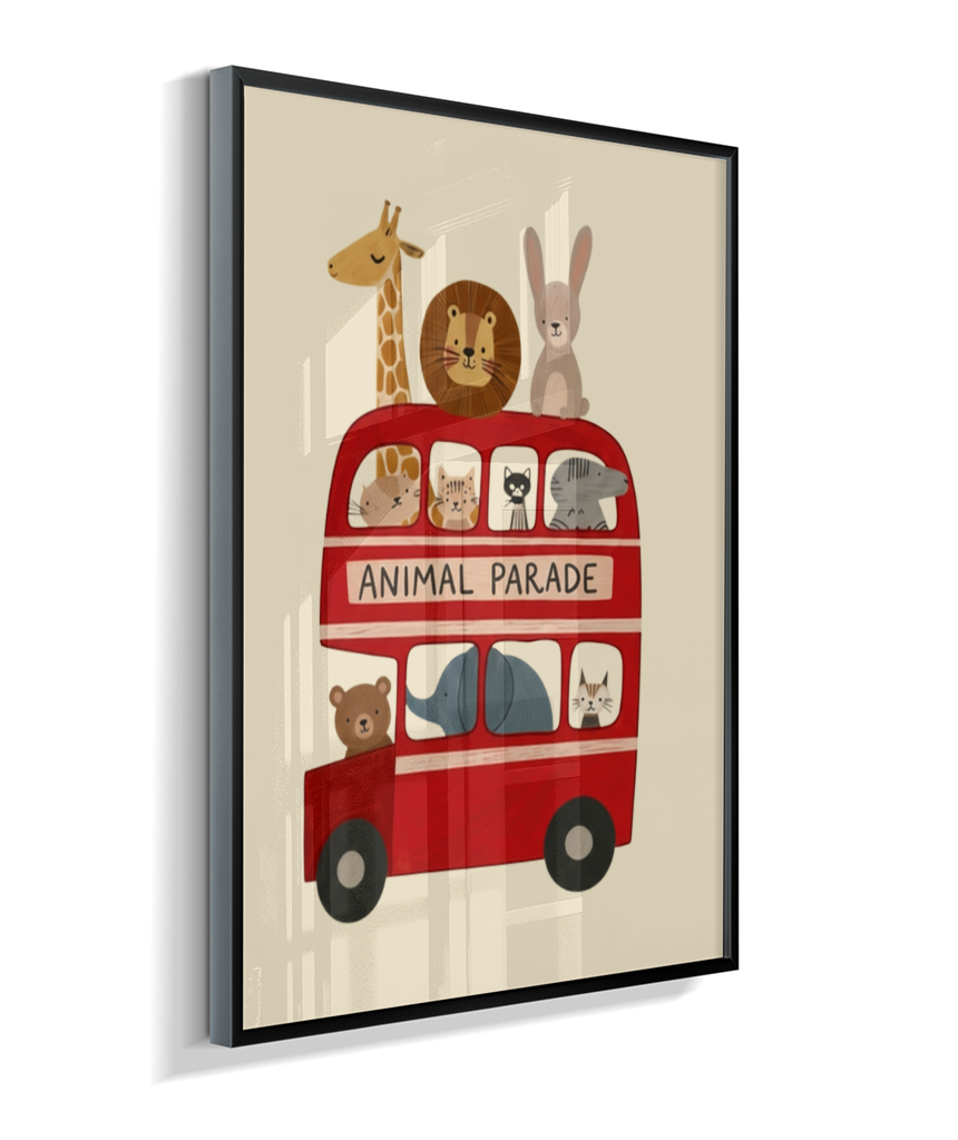 Ônibus com animais (animal parade)