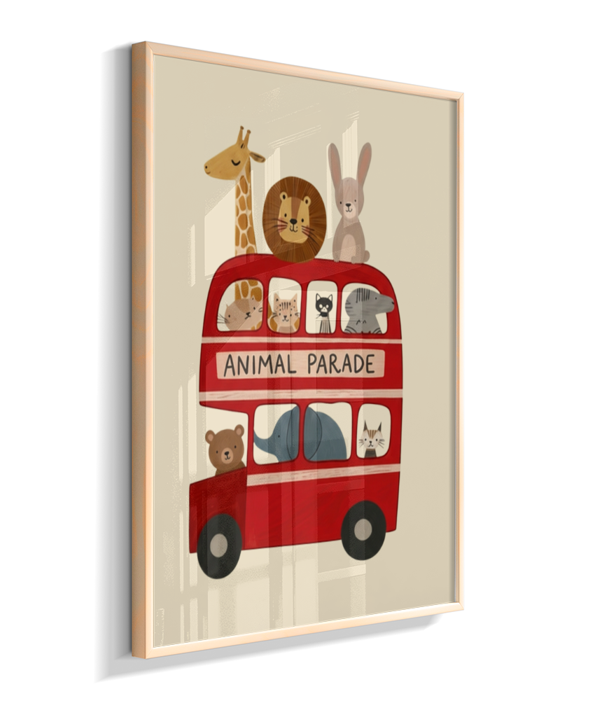 Ônibus com animais (animal parade)