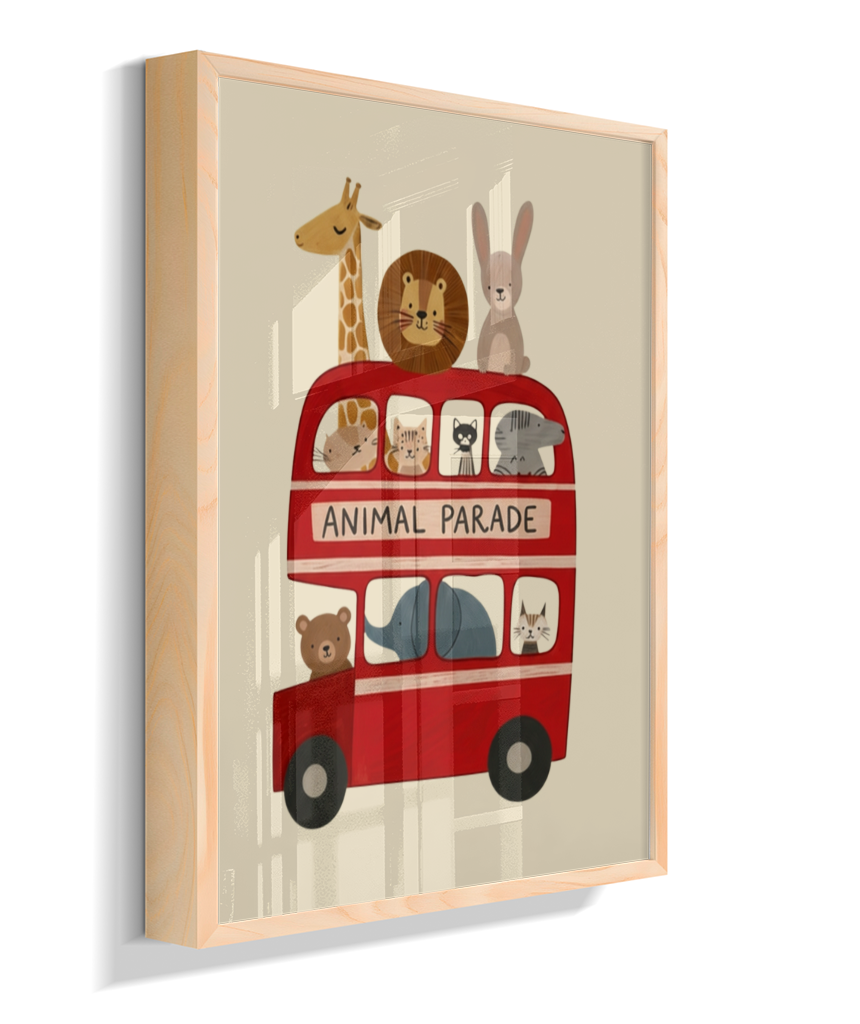 Ônibus com animais (animal parade)