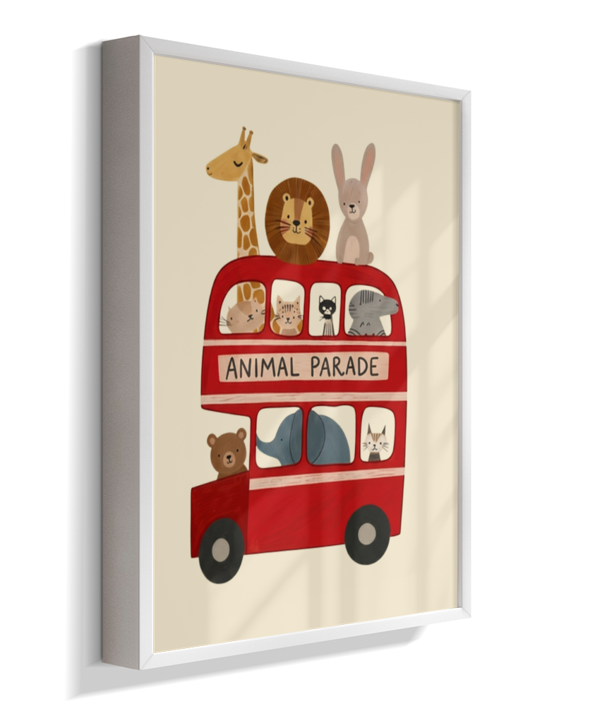 Ônibus com animais (animal parade)