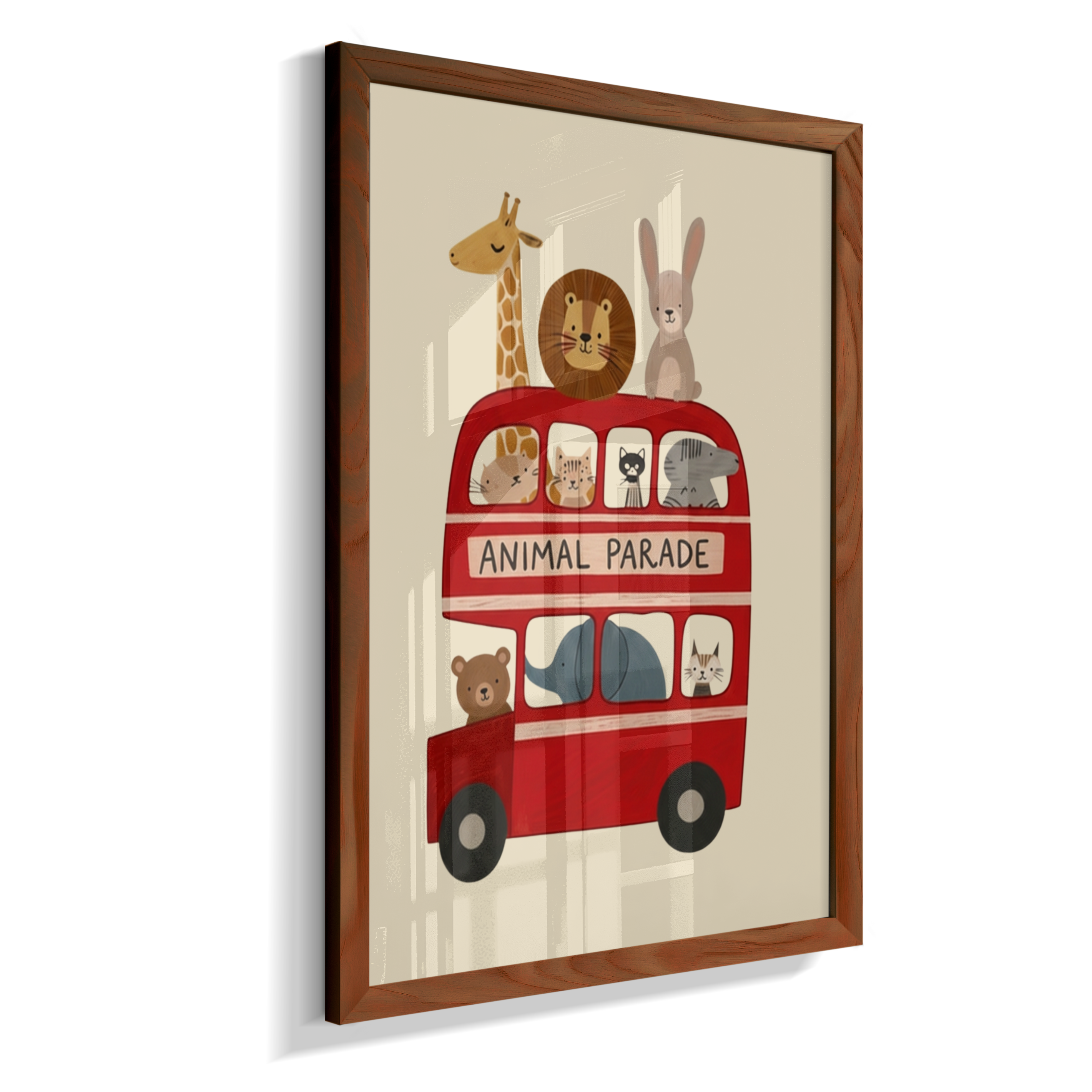 Ônibus com animais (animal parade)