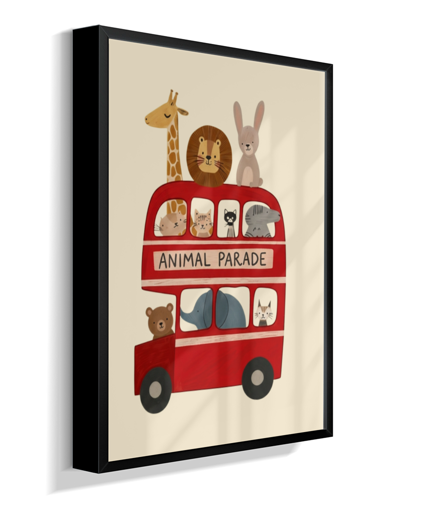 Ônibus com animais (animal parade)