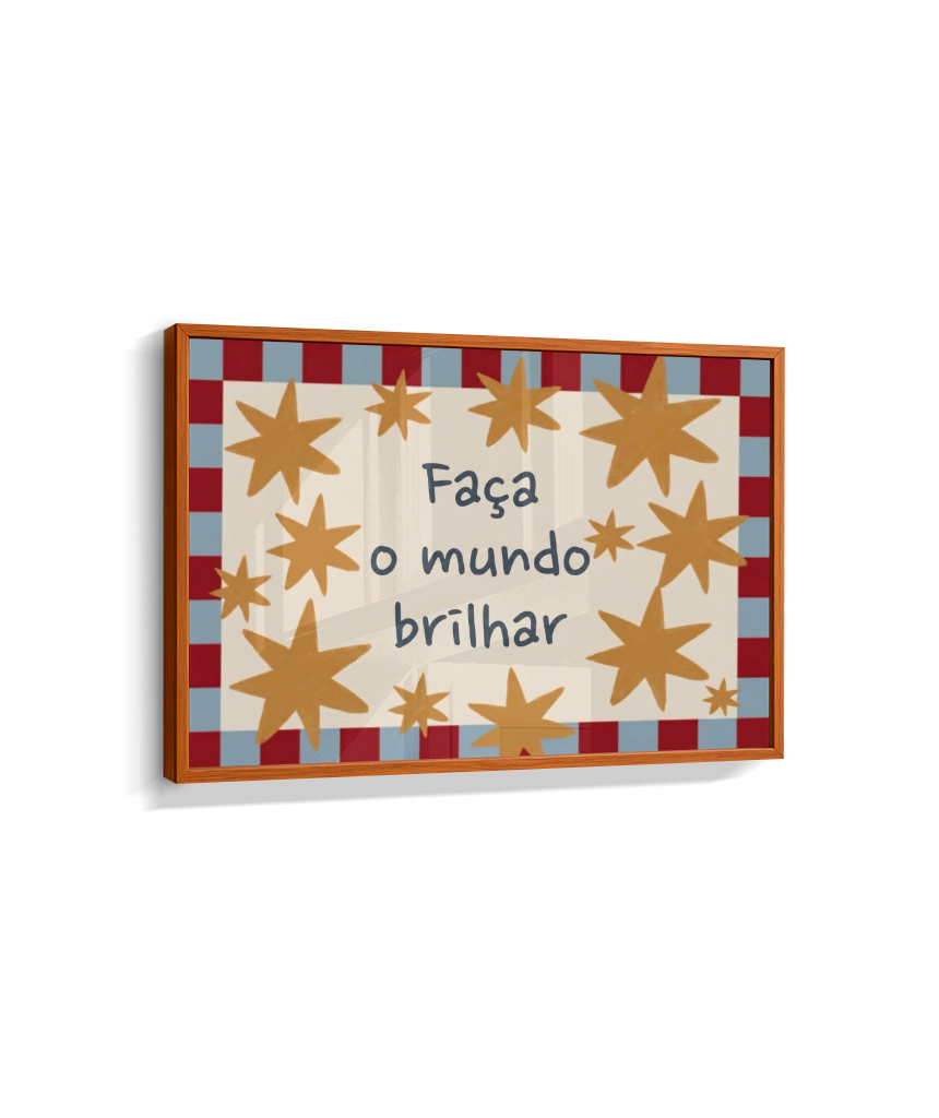 Faça o mundo brilhar (horizontal)